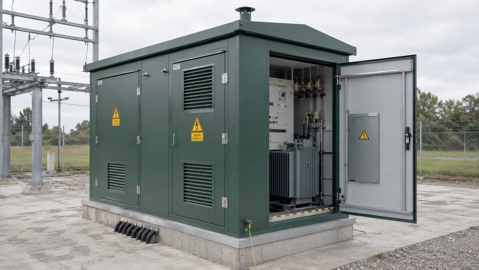 Metal Kiosk Substations